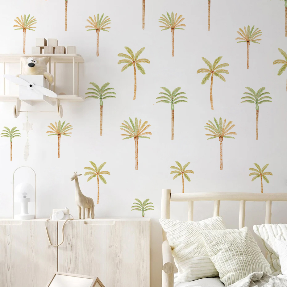 Boho Coconut Palm Tree Wall St - Baby Nursery Set Furniture review and price