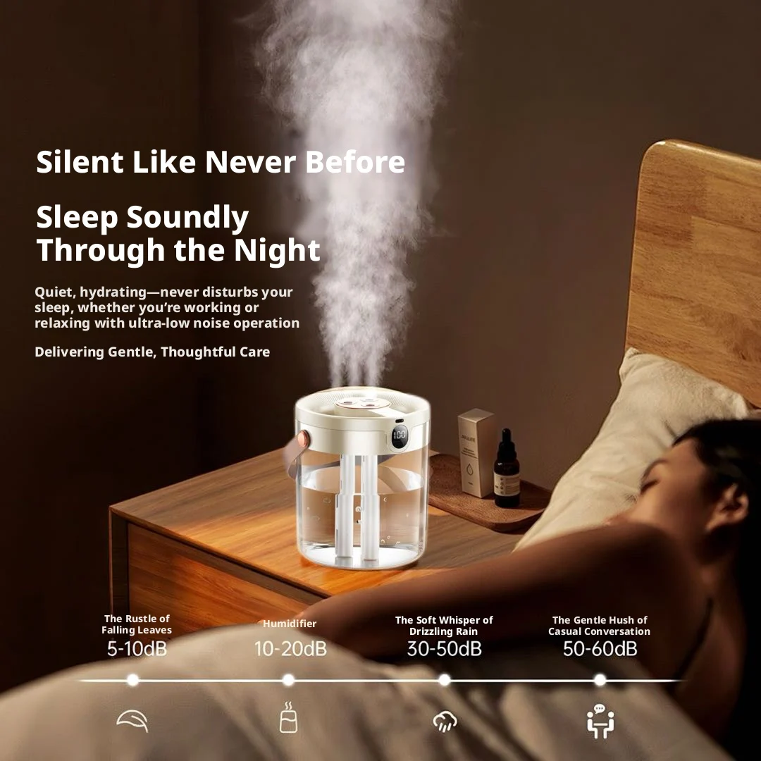 Triple Spray Humidifier Quiet  - Baby Nursery Humidifier review and price