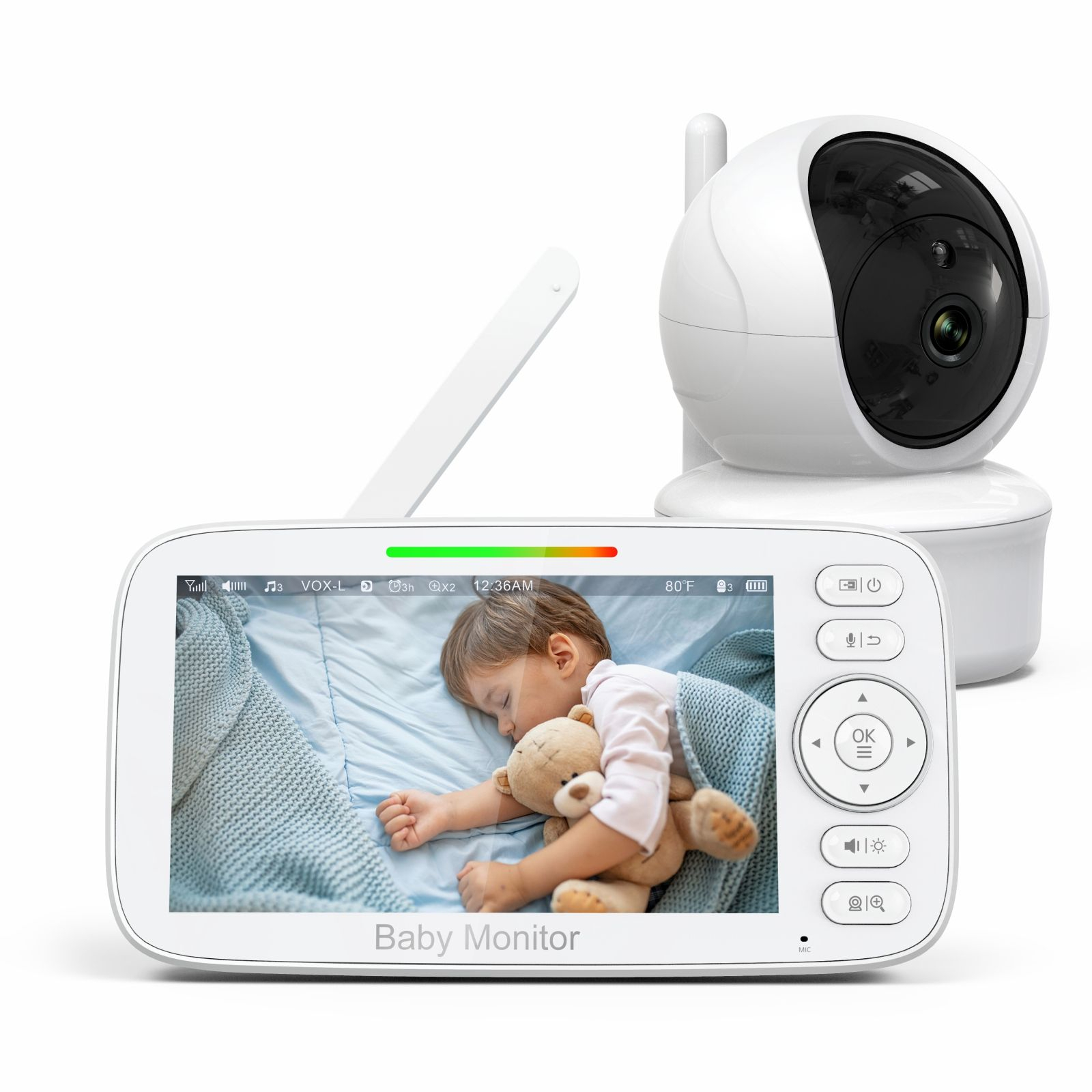 Dual-Way Baby Camera 5 Inch La - Baby Nursery Videos review and price