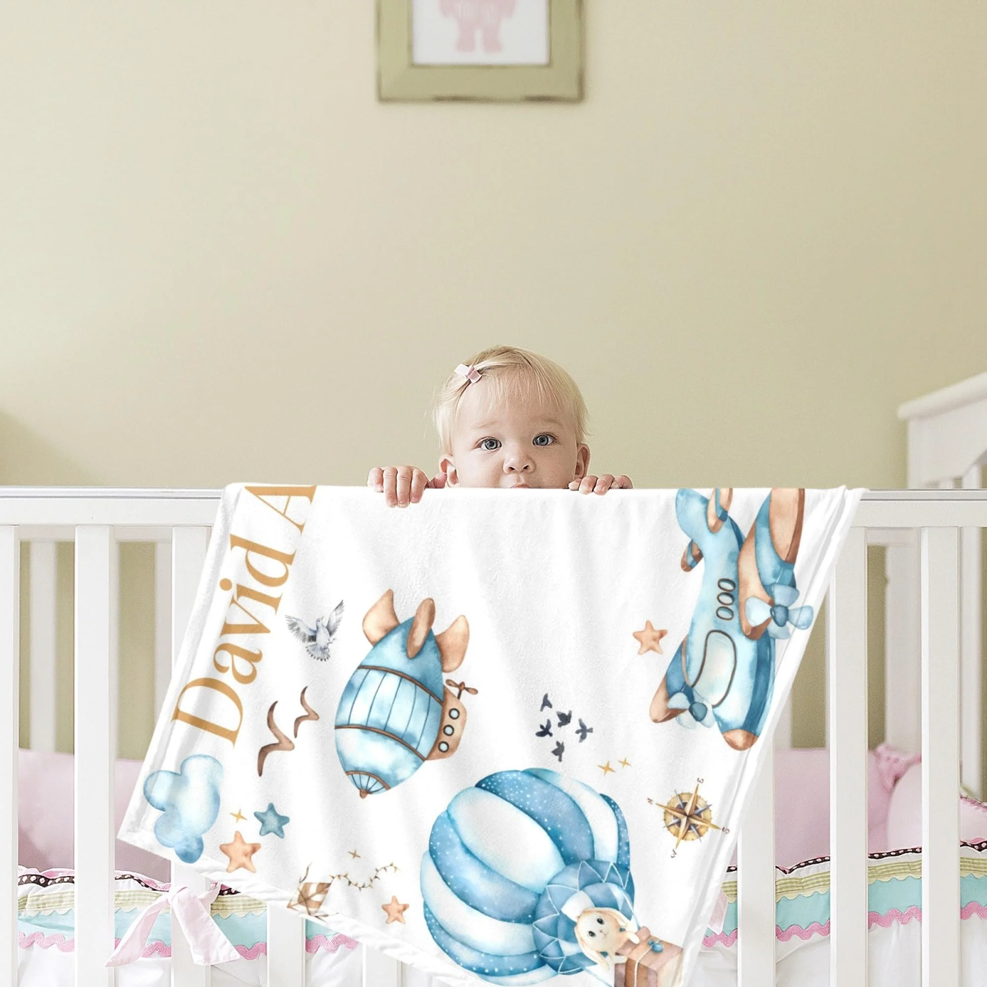 VIKAMA Aviation Baby Monthly M - Baby Nursery Fabric review and price