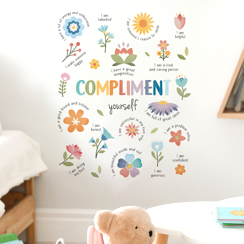 English Colorful Inspirational - Baby Nursery Quotes Wall Art review and price