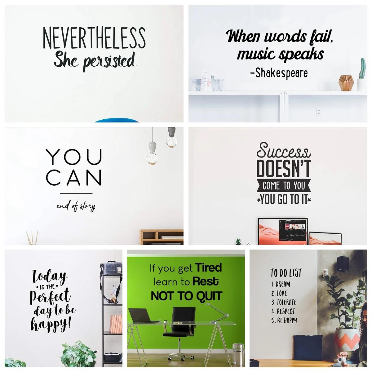 1pc Quotes Wall Sticker Self-a - Baby Nursery Wall Mural review and price