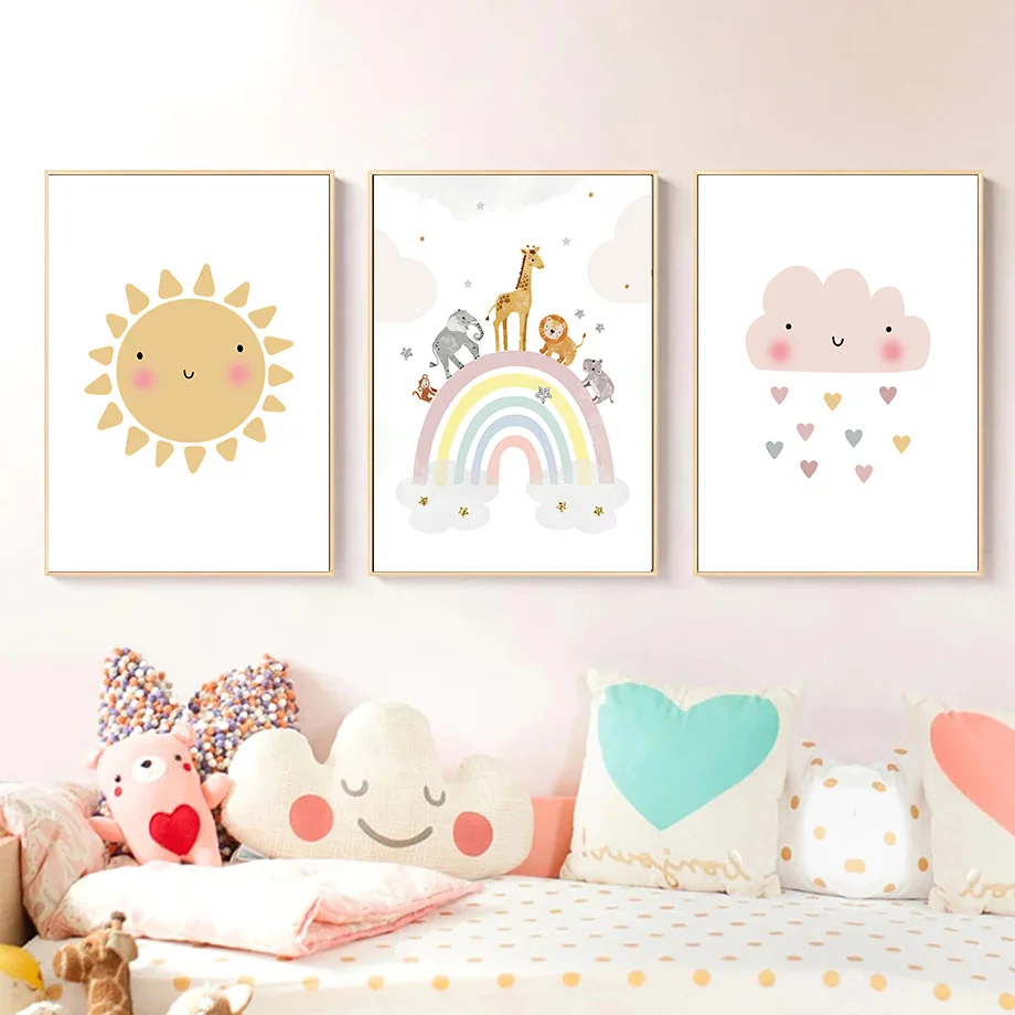 Giraffe Elephant Hot Balloon S - Baby Nursery Fabric review and price