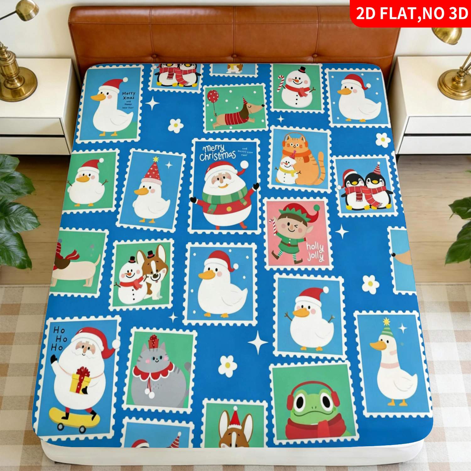 Christmas Animal Stamp Pattern - Baby Nursery Animal Theme review and price
