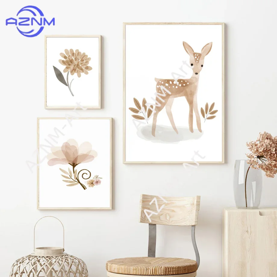 Boho Nursery Wall Art Canvas - - Baby Nursery Wall Art review and price