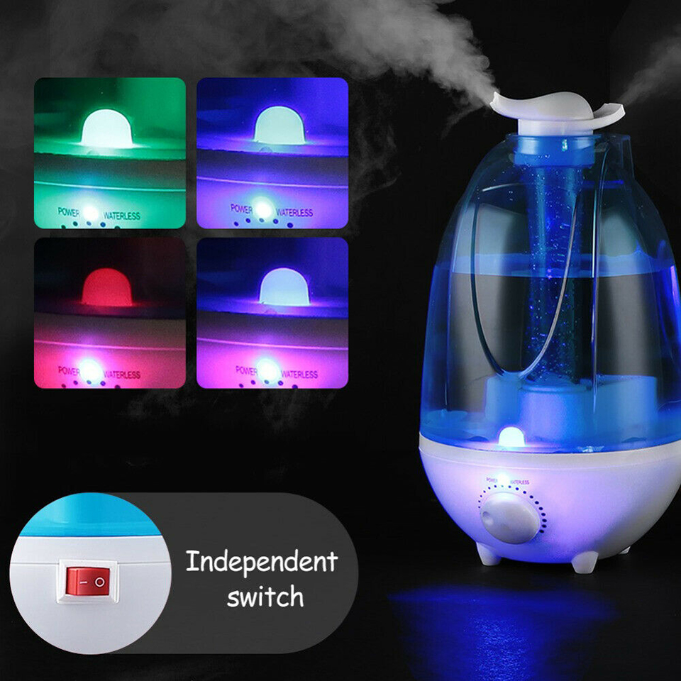 4000ML Ultrasonic Air Humidifi - Baby Nursery Humidifier review and price