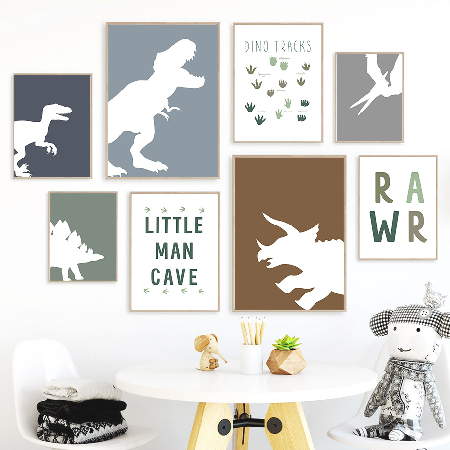 Jurassic Dinosaur Tyrannosauru - Baby Nursery Quotes Wall Art review and price