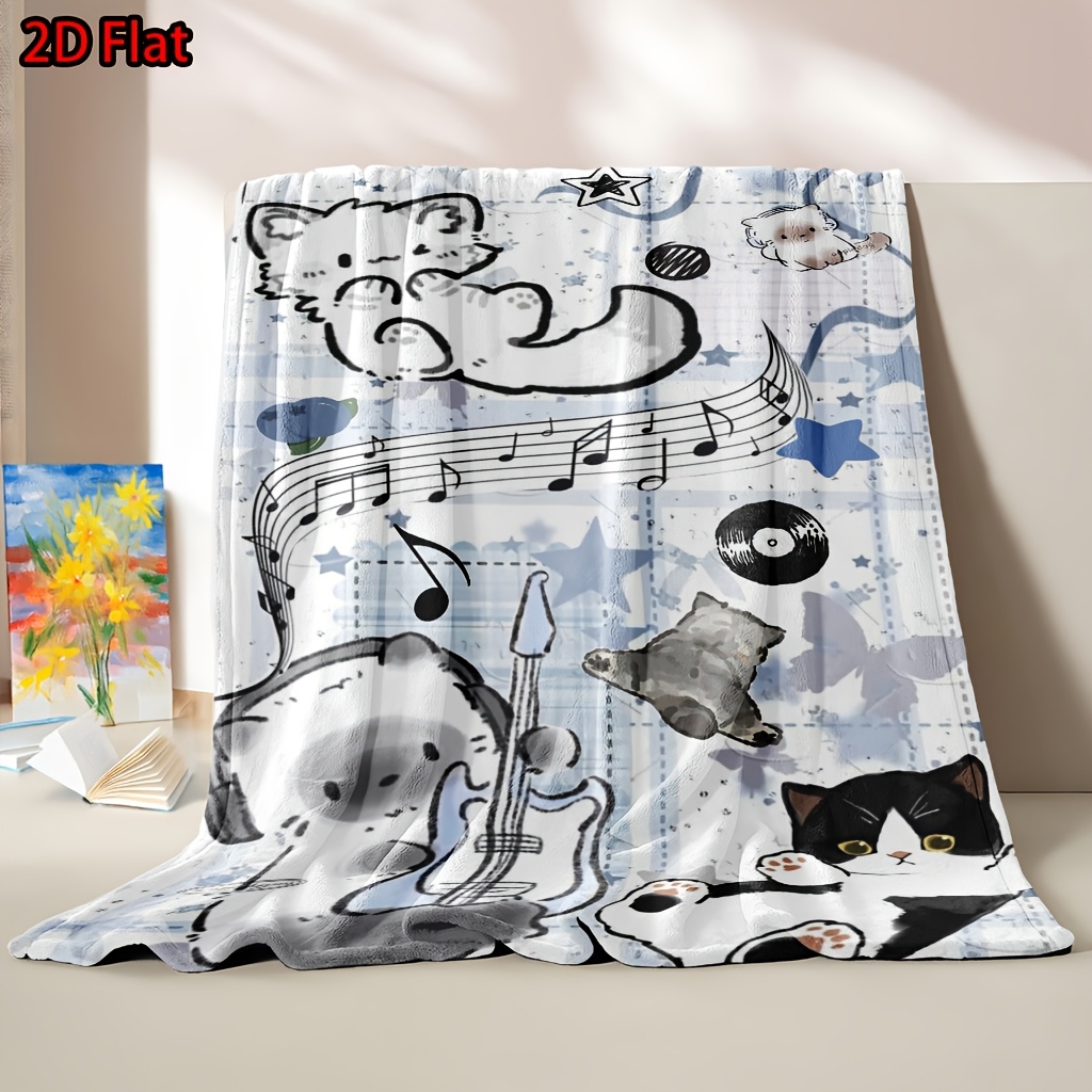 Cute Cartoon Cat Bear Music Th - Baby Nursery Animal Theme review and price