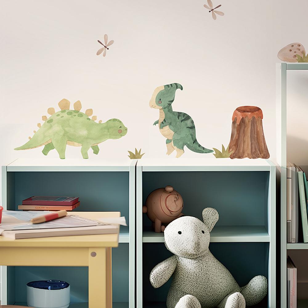 Dinosaur Wall Decals, Dino Alp - Baby Nursery Set Furniture review and price