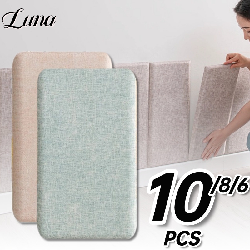 Linen Fabric 3D Wall Sticker U - Baby Nursery Wall Mural review and price