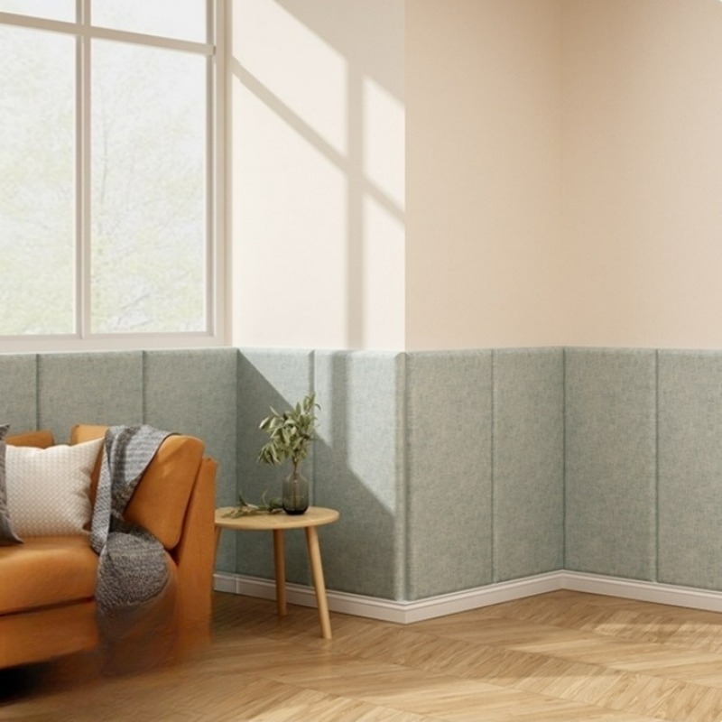 Linen Fabric 3D Wall Sticker U - Baby Nursery Wall Mural review and price