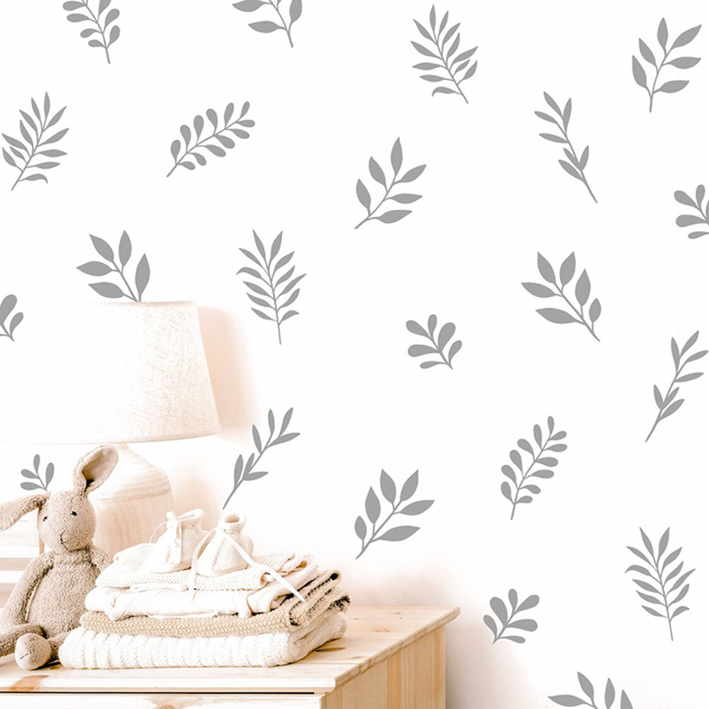 41Pcs Botanical Leaf Wall Stic - Baby Nursery Set Furniture review and price