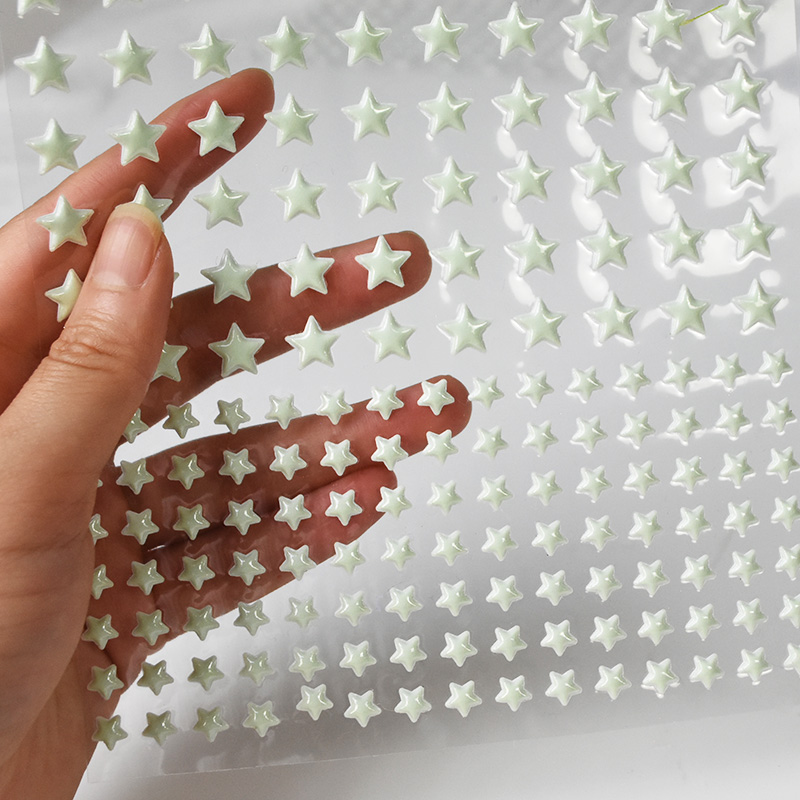 211pcs 3D Bubble Luminous Star - Baby Nursery Wall Mural review and price