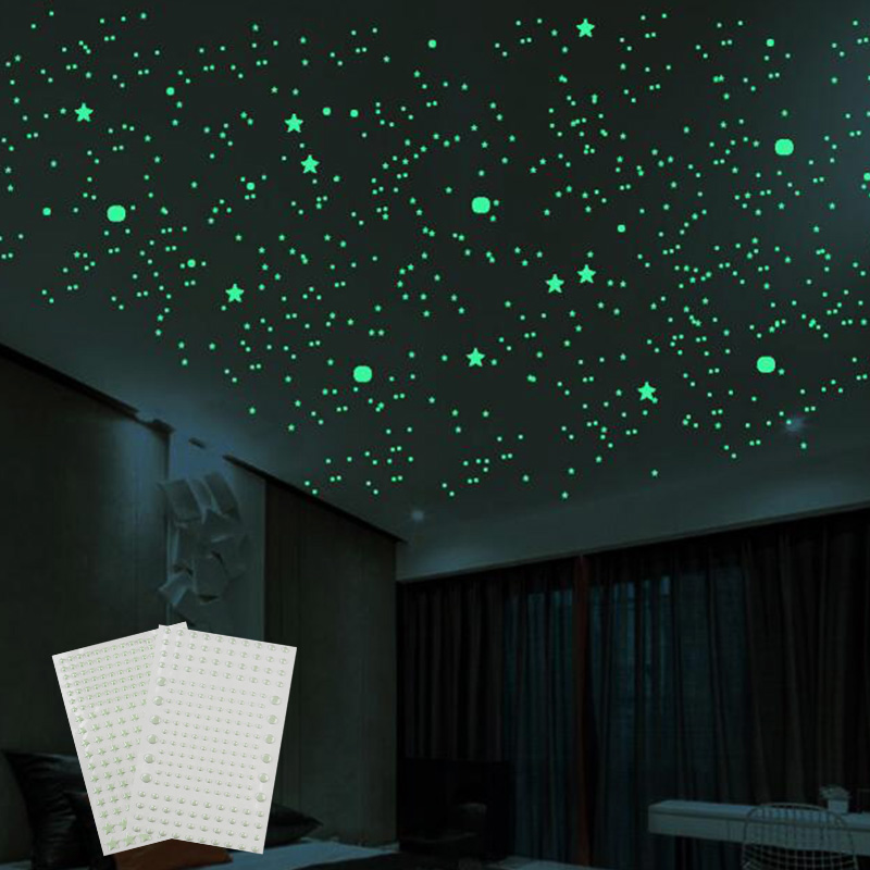 211pcs 3D Bubble Luminous Star - Baby Nursery Wall Mural review and price