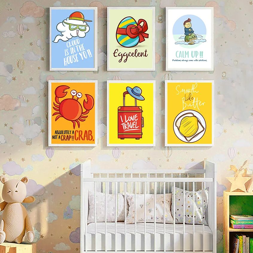 Cute Funny Cartoon Quote Nurse - Baby Nursery Quotes Wall Art review and price