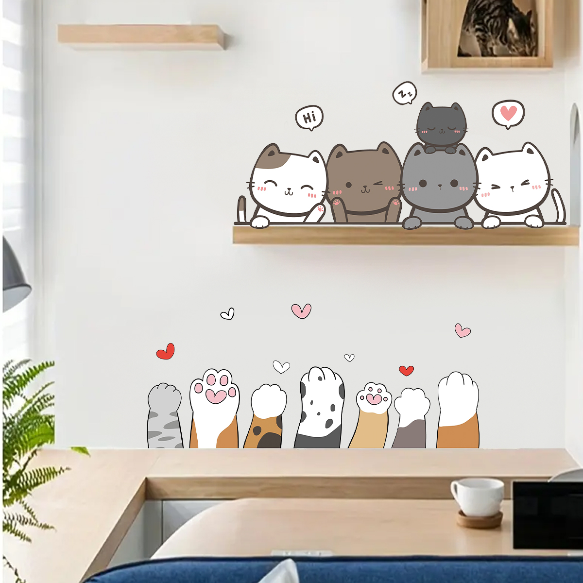 1Pc Cartoon Cute Cat Claw for  - Baby Nursery Set Furniture review and price