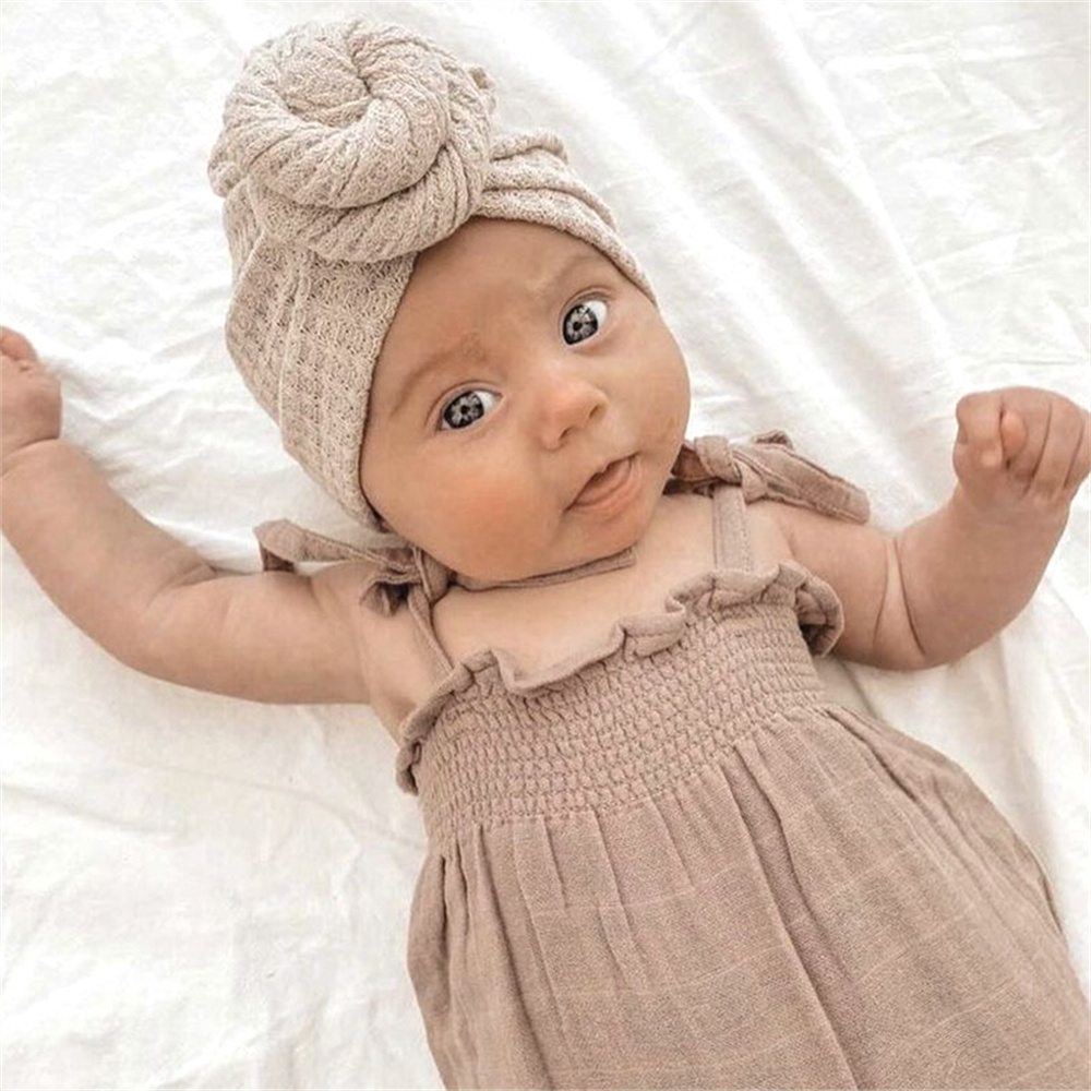 Solid Donut Turban Baby Girl C - Baby Wrap Stretchy review and price